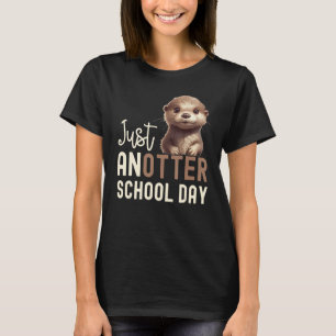 Camiseta Lontra Legal Para Meninos Meninas Homens Crianças