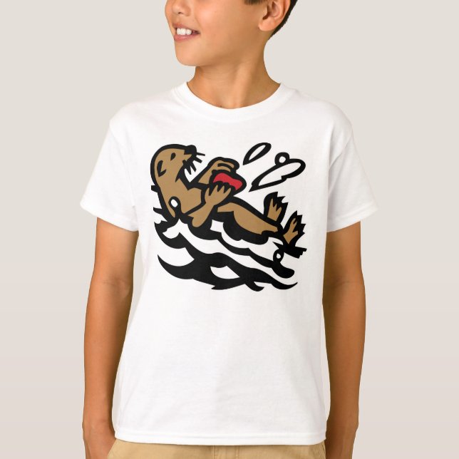 Camiseta Lontra marinha (Frente)