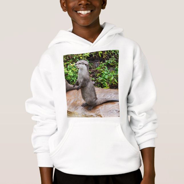 Camiseta Lontra Que é Totalmente Incrível, (Frente)