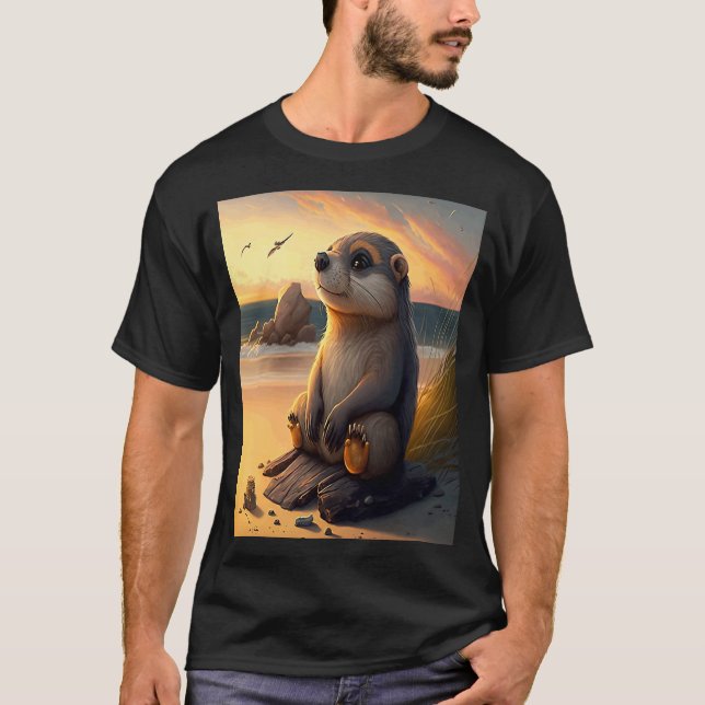Camiseta Lontra-Seca-Seca-Seca-Seca-Seca-Seca-Seca-Seca-Sec (Frente)