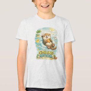 Camiseta Lontra Sorridente