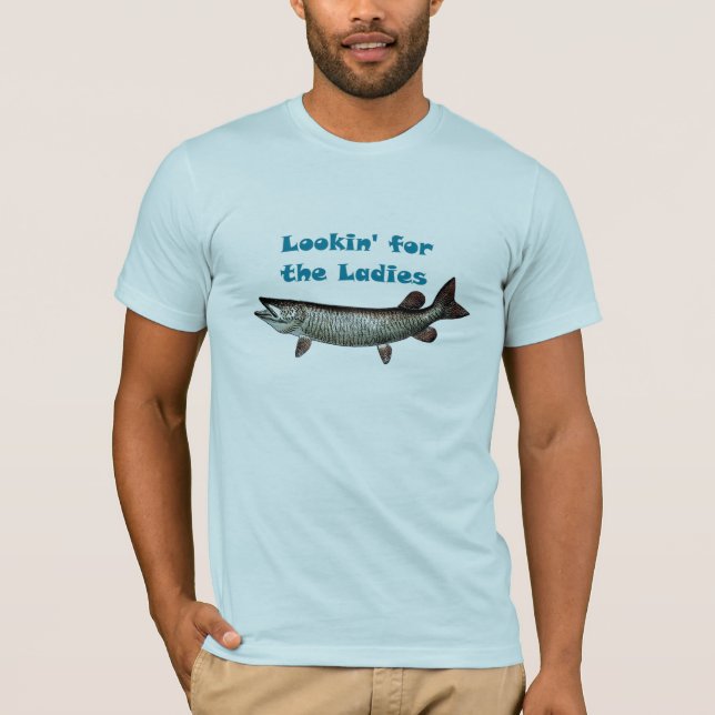 Camiseta Lookin para as senhoras (Frente)