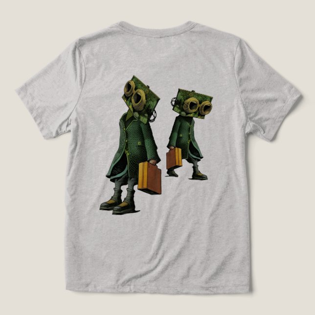 Camiseta Looking for better grouns (Verso do Design )