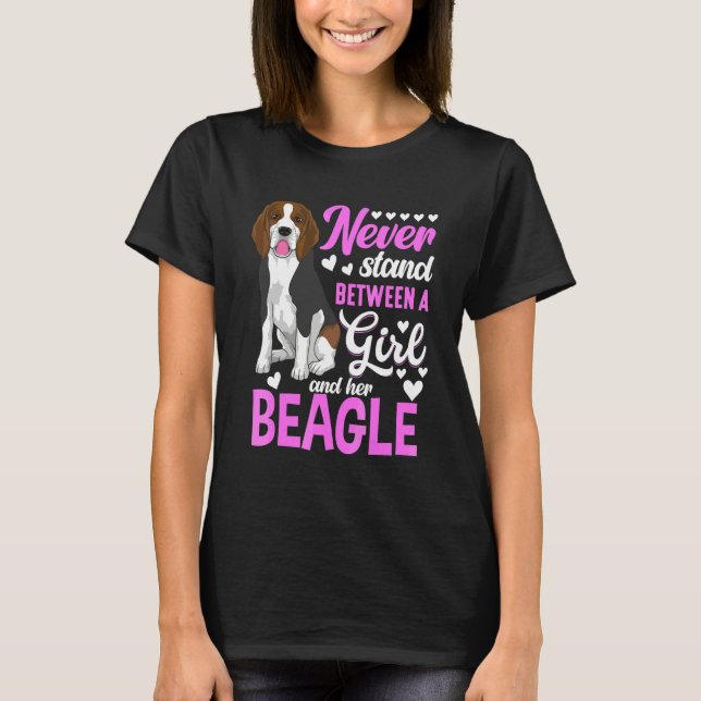 Camiseta Looks de Beagle Para Beagle (Frente)