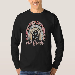 Camiseta Looks de Volta às Aulas Para Meninas do 3º Ano Leo