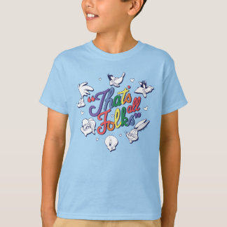 Camiseta LOONEY TUNES™ - É Só Isso, Pessoal! Distintivo Org