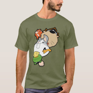 Camiseta LOONEY TUNES™ Estilizou Cabeças Grandes