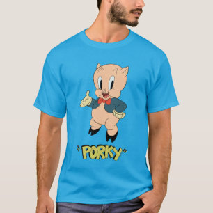 Camiseta LOONEY TUNES™ Risadas Retrô   Porky Pig