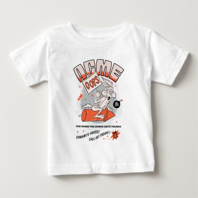 Camiseta LOONEY TUNES™ | WILE E. COYOTE™ ACME Dinamite (Frente)