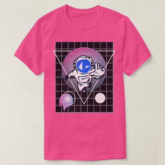 Camiseta Loopring Astronaut  (Frente do Design)