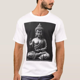 Camiseta Lord Buddha - Retrato de Arte Carvões