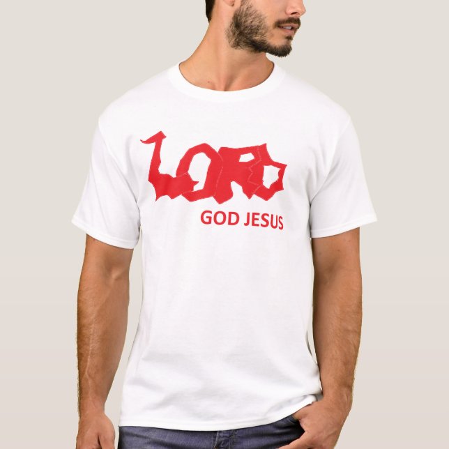 CAMISETA LORD DEUS JESUS (Frente)