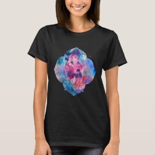 Camiseta Lord Ganesh Watercolor Mandala Desiyoga