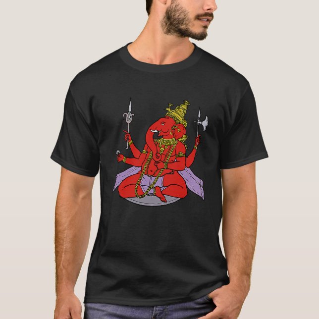 Camiseta Lord Ganesha Hindu Deity Ganesh (Frente)