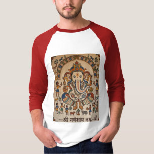 Camiseta lord genesh arte popular tradicional TSHART
