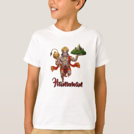 Camiseta Lord Hanuman Voando Levantando Montanha