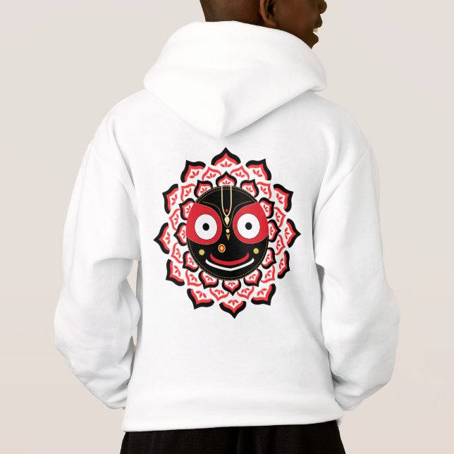 Camiseta Lord Jagannath Face Chakra Hindu Deity (Verso)