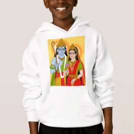 Camiseta Lord Sitaram Hoodie – Spiritual Wear for Devotees