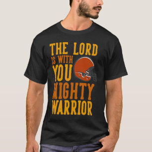 Camiseta Lorde com você Guerreiro Futebol Igreja Cristã Go