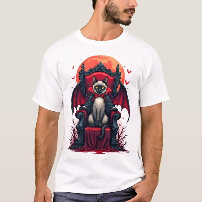 Camiseta Lorde Gato Vampiro (Frente)
