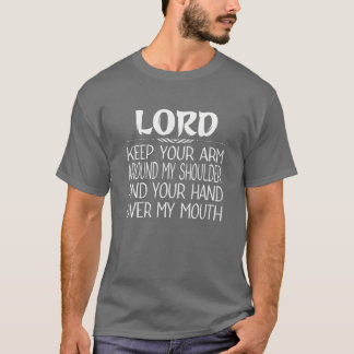 Camiseta Lorde Mantenha Seu Braço Ao Redor Da Minha Mão Do 