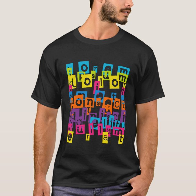 Camiseta Lorem Ipsum (Frente)