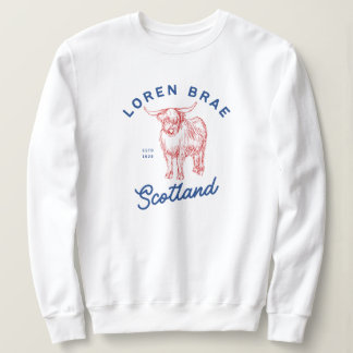Camiseta Loren Brae Scotland coo jumper