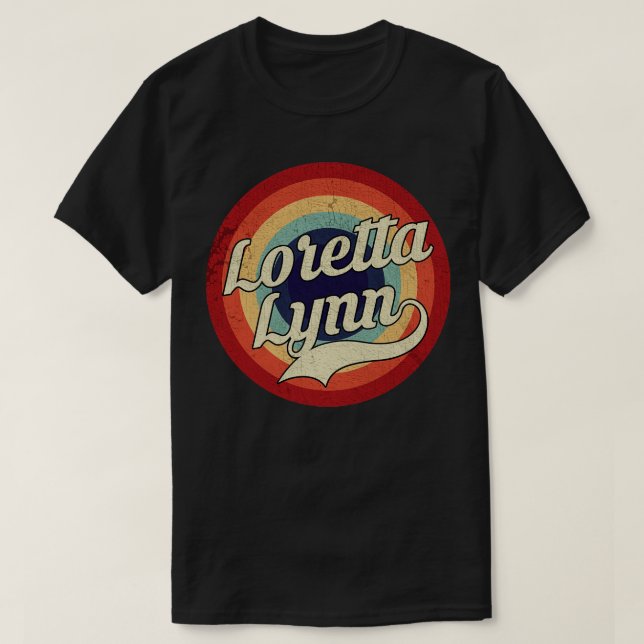 Camiseta Loretta Lynn (Frente do Design)