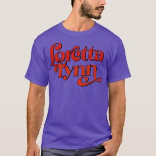 Camiseta Loretta Lynn 70s Style Country Fan Design