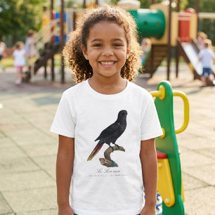 Camiseta Lório-preto ou Lório-de-bico-vermelho, Chalcopsitt