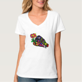 Camiseta Loriqueet Arco-íris