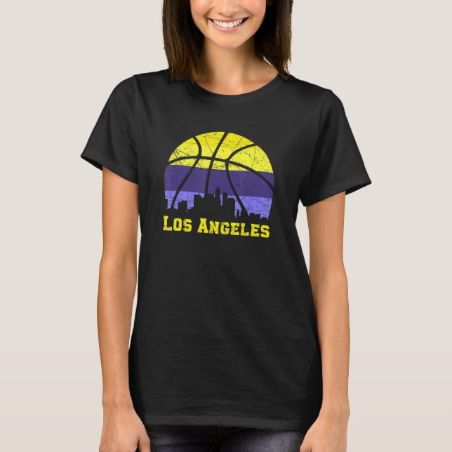 Camiseta Los Angeles Basball B Ball City California Stand (Frente)