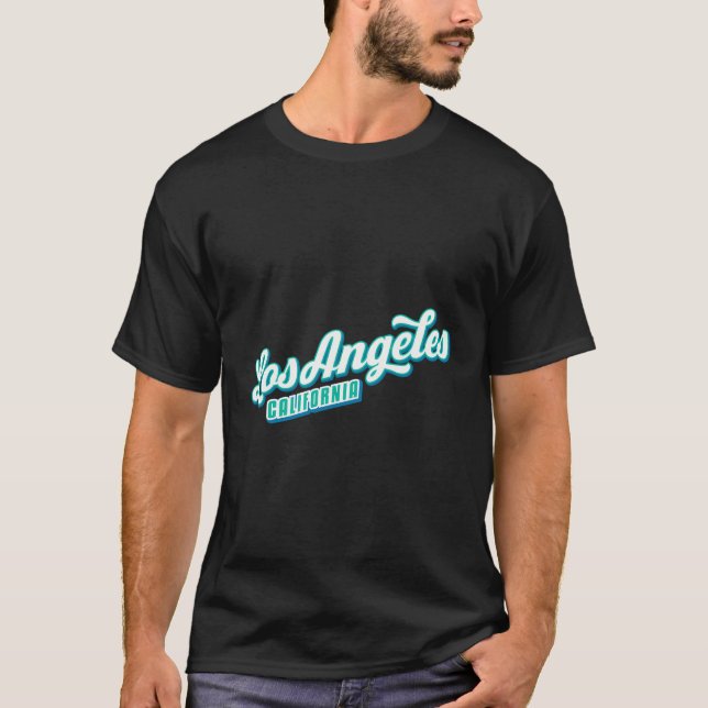 Camiseta Los Angeles Ca (Frente)