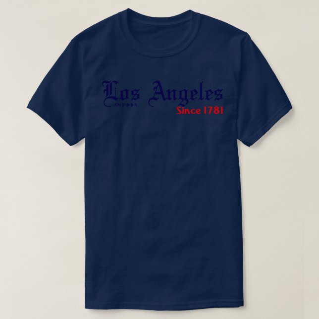 CAMISETA LOS ANGELES CA 1 (Frente do Design)