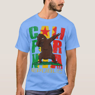 Camiseta Los Angeles Californa Urso Bandeira Vintage Retro