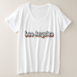 Camiseta Los Angeles California Chrome City Classic Arte