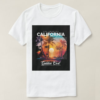 Camiseta Los Angeles Califórnia – Golden Coast Vib