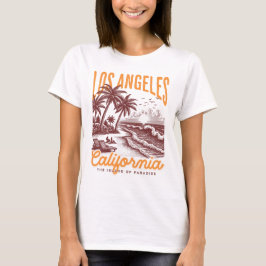 Camiseta Los Angeles California, Ilha do Paraíso