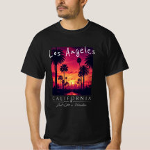 Los Angeles Califórnia Paraíso Pôr do Sol Retro