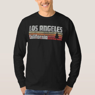 Camiseta Los Angeles California Retro Style Vintage 70s 80s