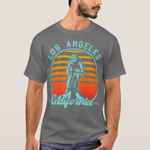 Camiseta Los Angeles California Retro Vintage Sunset Road B