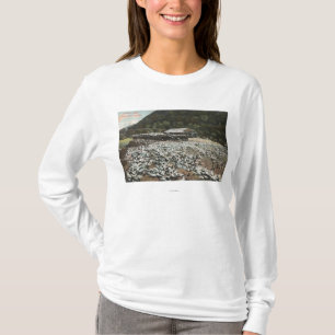Camiseta Los Angeles, CaliforniaView de uma fazenda do