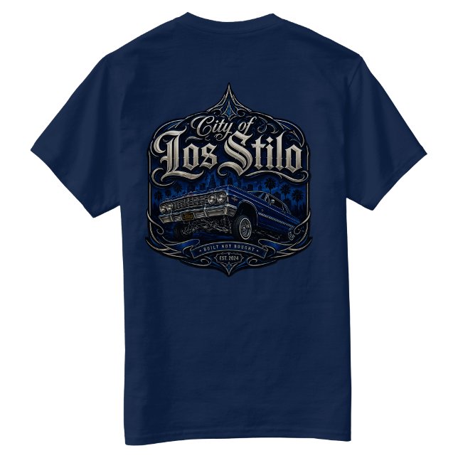 Camiseta Los Angeles Construída Não Comprada com e (Criador carregado)