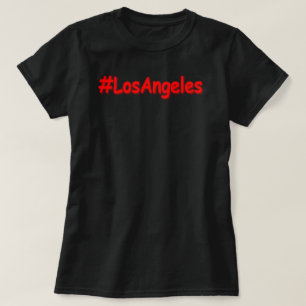 Camiseta "#Los Angeles" Design. Comprar Agora