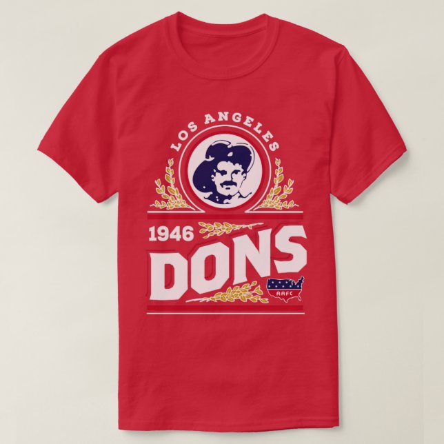 Camiseta Los Angeles Dons (Frente do Design)