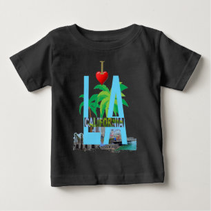 Camiseta los angeles l a california cidade eua américa