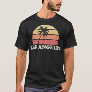 Camiseta Los Angeles LA CA Vintage T Retro 70s Throwback T