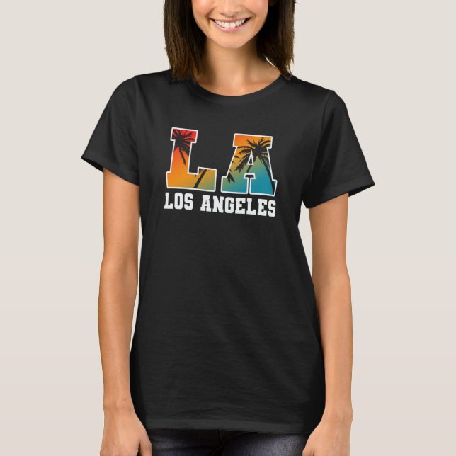 Camiseta Los Angeles LA California  27 (Frente)