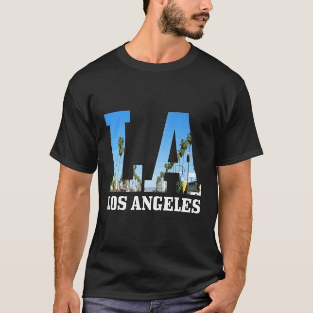 Camiseta Los Angeles La California Los Angeles (Frente)
