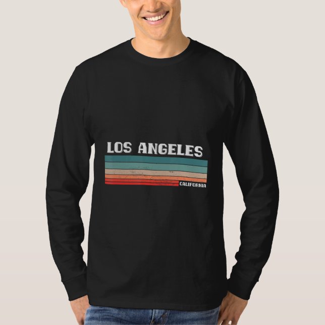 Camiseta Los Angeles Native Funny State Flag Pride Califórn (Frente)